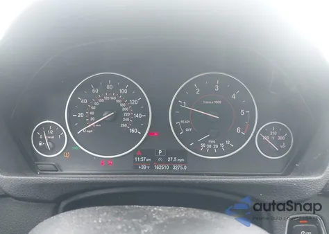 2016 BMW 328D xDrive из США, поврежденный, VIN WBA8F1C56GK438631